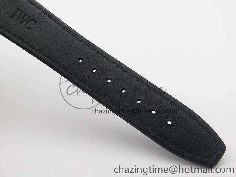 MIROTIME 0423 Durable Portuguese Fa Jones IW544202 SS GSF 1:1 Best Edition White Dial On Leather Strap 7229